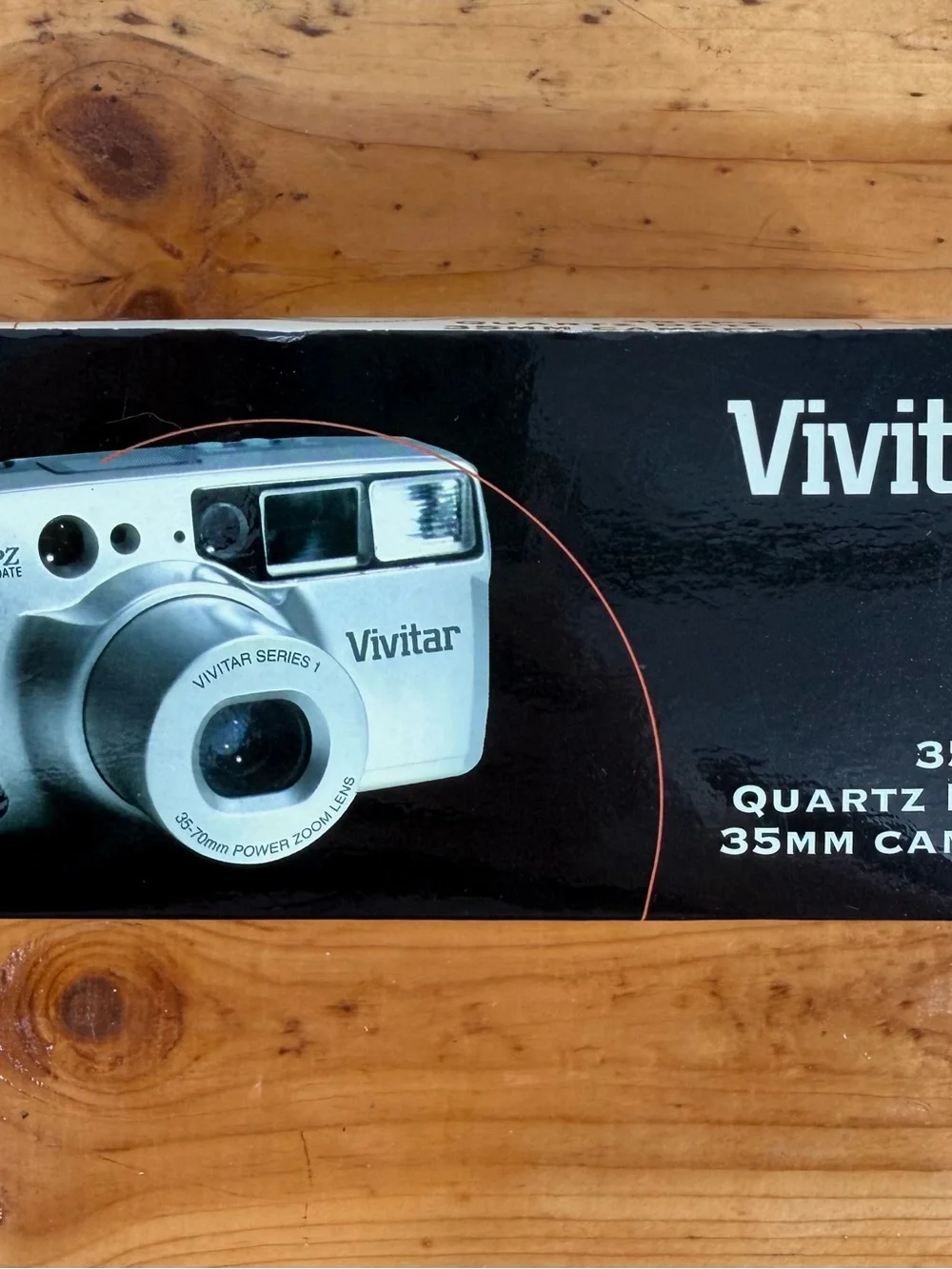 Vivitar 357PZ Quartz Date 35mm Film Camera New In Box NOS Complete